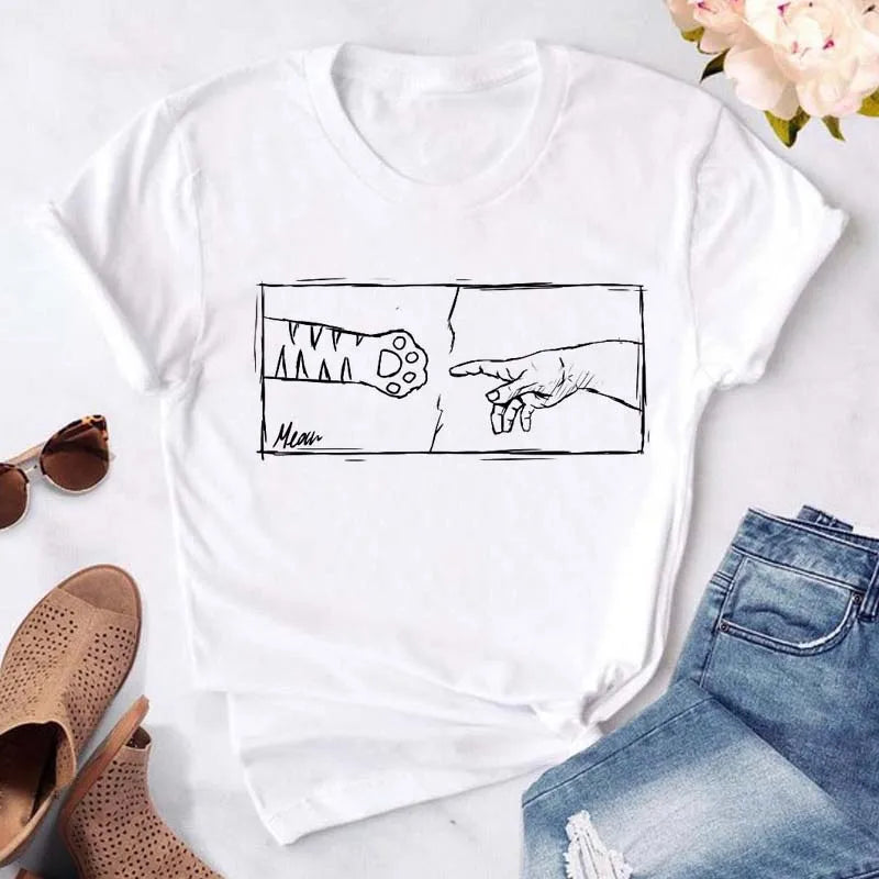 T-shirt Paw Support™ = 1 acquistata : 15 pasti 🐾