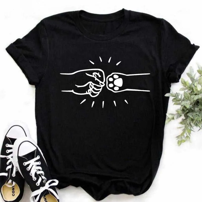 T-shirt Paw Support™ = 1 acquistata : 15 pasti 🐾